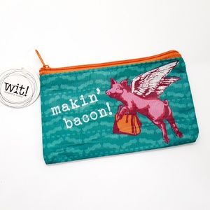 Wit! Recycled Coin Purse PIG